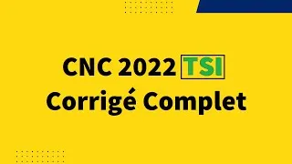 Miniature : CNC 2022 - PSI- Epreuve s'Informatique - Corrigé Complet