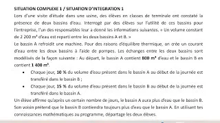 Miniature : EXERCICE DE MATHÉMATIQUES TYPE BAC 2026 (SITUATION COMPLEXE 5 Points) 