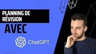 Miniature : Pour le BAC ou LES PRÉPAS, Comment faire son PLANNING de RÉVISION avec CHATGPT