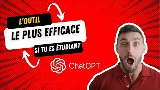 Miniature : Si tu es ÉTUDIANT tu dois connaitre cet outil - ChatGPT