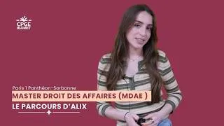 Miniature : Alix, Magistère Droit des activités économiques (Université Panthéon-Sorbonne
