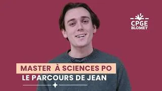 Miniature : Master finance et stratégie à Sciences Po, le parcours de Jean