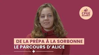Miniature : De l'ENC Blomet à la Sorbonne : Le parcours inspirant d'Alice (Master Éthique)