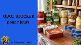 Miniature : 95 - Comment Faire un Stock pour 7 Jours !