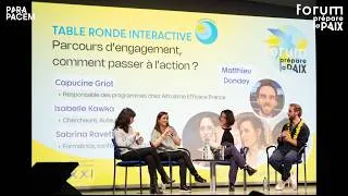 Miniature : Capucine Griot, Isabelle Kawka, Sabrina Ravetta - Table ronde de l'engagement