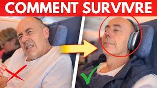 Miniature : COMMENT survivre à un LONG VOL en AVION ?