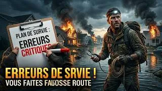 Miniature : 10 erreurs de survivaliste que vous faites probablement — sans même le savoir