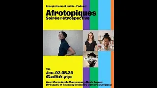 Miniature : Rétrospective Afrotopiques, avec Marie-Yemta Moussanang