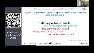 Miniature : Webinaire "La prévention des risques professionnels : quels enjeux financiers ?"