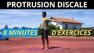 Miniature : Protrusion Discale : 8 minutes d'exercices doux pour déverrouiller le corps (sans matériel)