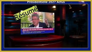 Miniature : Résumé de l'interview de Jean-Luc Mélenchon sur l'international