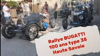 Miniature : Rallye BUGATTI 100 ans type 35 Haute Savoie