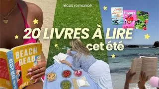 Miniature : 20 ROMANCES À LIRE CET ÉTÉ ☀️ | coups de cœur + ma PAL 2026 👙📚💕