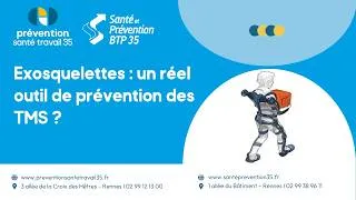 Miniature : RST 2026 - Exosquelettes : un réel outil de prévention des TMS ?