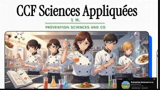 Miniature : Préparer son C.C.F de Sciences Appliquées en bac. pro Cuisine et C.S.R.