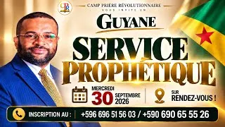 Miniature : 📣⭕️ GUYANE : SERVICE PROPHÉTIQUE LE 30 SEPTEMBRE 🔥 