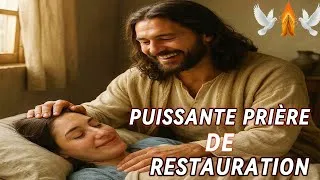 Miniature : 🔥 Prière PUISSANTE de Restauration Totale ✦ Au Nom de Jésus-Christ ✦ Transformation et Victoire