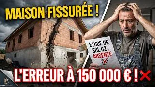Miniature : Maison fissurée : Maçonnerie : L'erreur à 150 000 € ❌#btp  #maçonnerie  #terrassement  #artisan