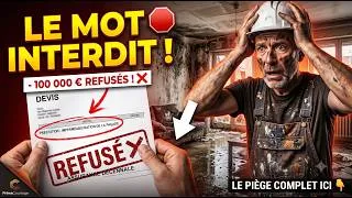 Miniature : Le MOT INTERDIT sur vos devis : 100 000 € refusés par l'assurance ! 🛑#peintre  #btp  #artisan