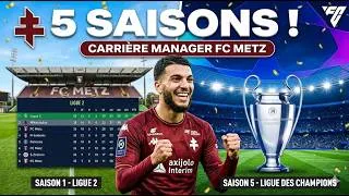 Miniature : 5 SAISONS pour un TITRE avec le FC Metz… et voilà le résultat sur FC26