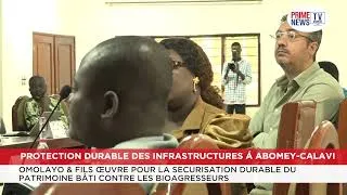 Miniature : OMOLAYO & FILS ŒUVRE POUR LA SECURISATION DURABLE DU PATRIMOINE BÂTI CONTRE LES BIOAGRESSEURS