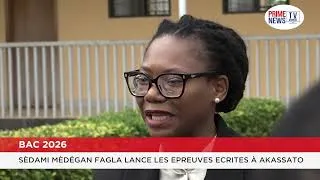 Miniature : BAC 2026 : Sèdami Mèdégan Fagla lance les épreuves écrites à Akassato