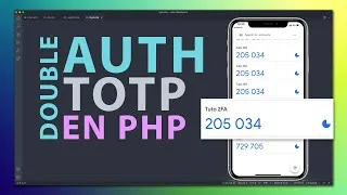 Miniature : Double authentification en PHP (Google Authenticator TOTP)