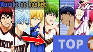 Miniature : TOP 10 DES JOUEURS LES PLUS FORT DANS KUROKO NO BASKET