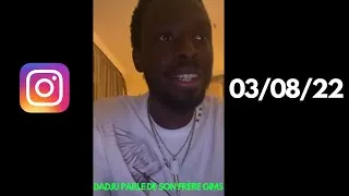 Miniature : DADJU - Parle de son frère Gims ? (STORY INSTAGRAM DU 03/08/22)