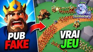 Miniature : J'ai transformé la pub fake de KingShot en un VRAI JEU