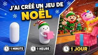 Miniature : J'ai créé un jeu de NOËL en 1 minute, 1 heure & 1 jour