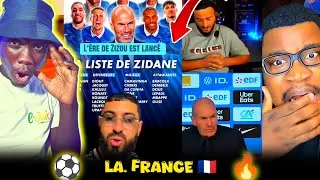 Miniature : Zidane : Les Listes des joueurs Français 🇫🇷 sélectionnés 🔥⚽(😱Les Réactions)