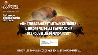 Miniature : #10 Terres rares et métaux critiques : l’Europe peut-elle s’affranchir des nouvelles dépendances ?