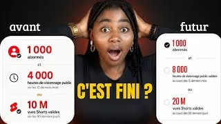 Miniature : Est-ce la fin de la monétisation YouTube ?