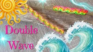 Miniature : 🌸 Tutoriel débutant en micro macramé : Apprendre le point Double Wave | Bracelet de cheville