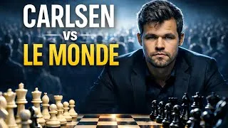 Miniature : Le Jour où Magnus Carlsen a Défié 100000 personnes ! - Difficulté : 🧩🧩