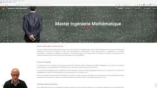 Miniature : Présentation du Master Ingénierie Mathématique de l'Université Bretagne Sud par le Pr Marc Sevaux
