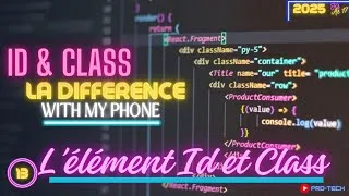 Miniature : [♦️TUTO HTML/CSS♦️]: ID vs Class en HTML/CSS | Comprends | Apprends à les Utiliser sur Smartphone !