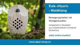 Miniature : Eule «Huuri» - Waldklang (Ton)