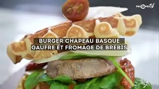 Miniature : Recette burger chapeau basque - Pro à Pro