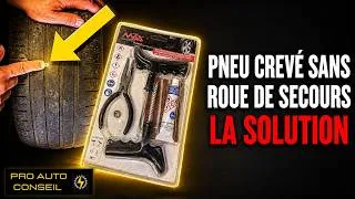 Miniature : Comment réparer un pneu crevé avec un kit mèche — sans roue de secours
