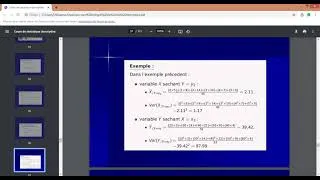 Miniature : série à 2 variables distribution conditionnelle et indépendance