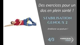 Miniature : Améliorer sa posture – 4 – Stabilisation des genoux (2ème partie)