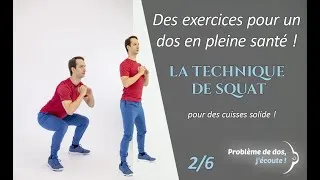 Miniature : Des cuisses solides - 2 - La technique de squat