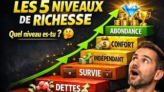 Miniature : Les 5 niveaux de richesse : découvre EXACTEMENT où tu te situes