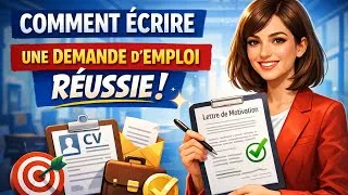 Miniature : Comment Ecrire une Demande d'Emploi Réussi en 2026