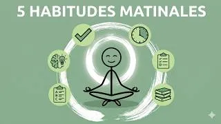 Miniature : 5 HABITUDES MATINALES POUR UNE JOURNÉE PRODUCTIVE ET SANS STRESS