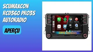 Miniature : AVIS (2026) : SCUMAXCON RCD360 PRO3S Autoradio. DÉTAILS