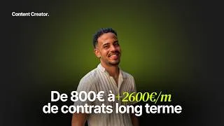 Miniature : Comment il a décroché 3 clients récurrents après avoir tout perdu - monteur vidéo/SMM freelance