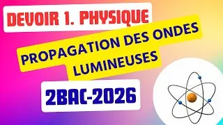 Miniature : Devoir n°1 Extrait D'examen National De Physique 2021 Normal Propagation Des Ondes Lumineuses.